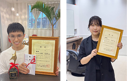 ポンパドール入賞者